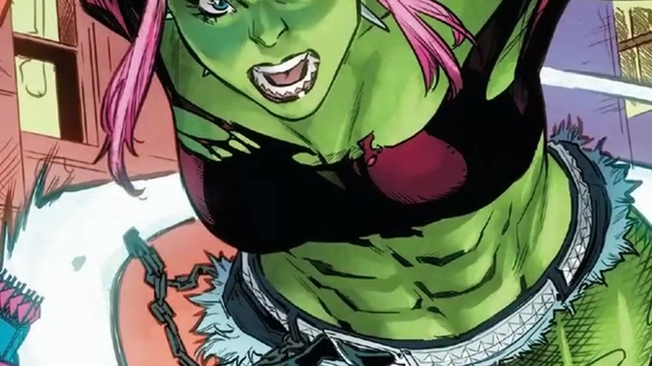 La In-Gwen-Ible Hulk Miembro de las A-Gwen-Gers #gwenverse