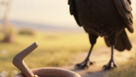 The Thirsty Crow | English Moral Story