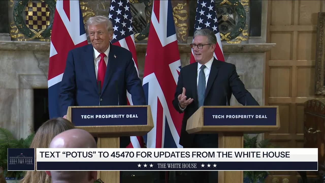 President Trump Participates in a Press Conference with Prime Minister Keir Starmer! - 9/18/25