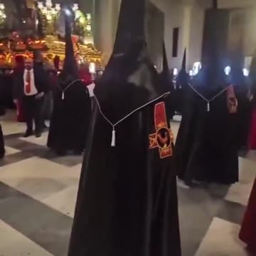 The Pope LOOKS LIKE he is literally having a SATANIC Ritual as a funeral