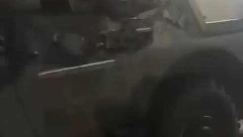 Armored vehicles have arrived in Rome to fight crime and degradation.