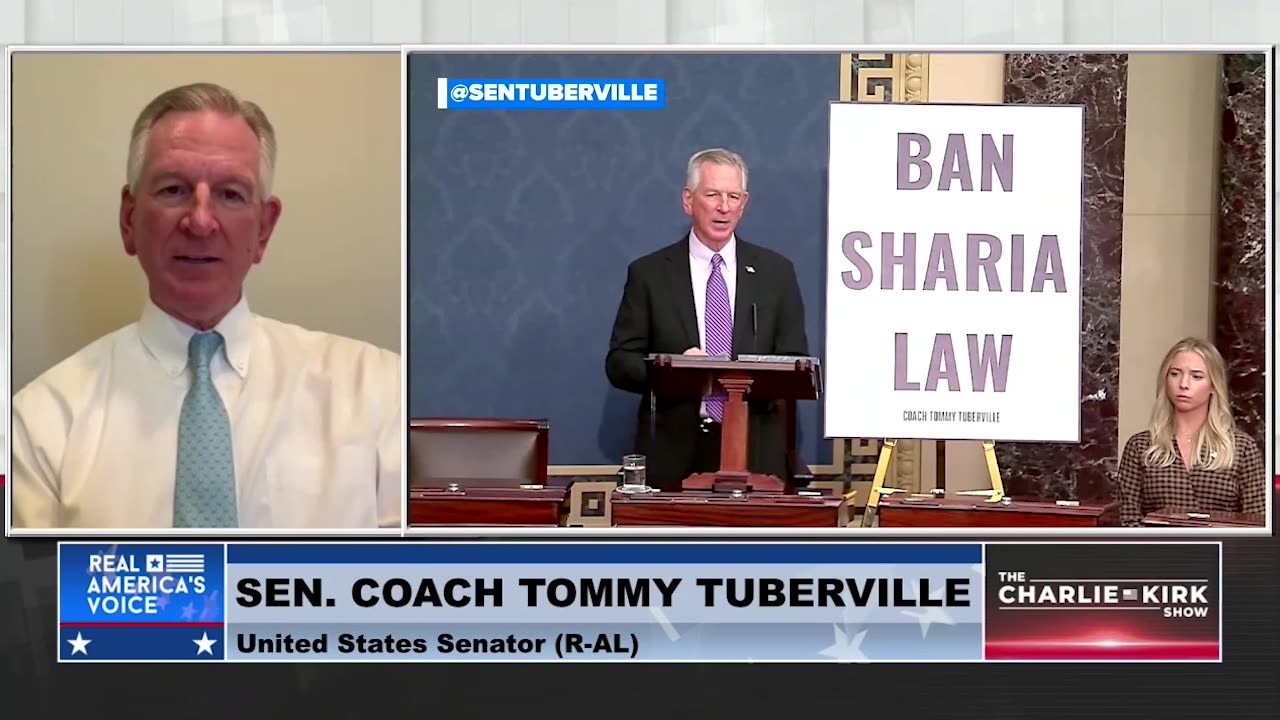 Sen. Tommy Tuberville Explains His Legislation to Ban Sharia Law in the U.S.