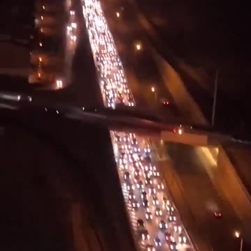 🚨 BREAKING_ People evacuating Tehran, Iran following president Trumps statements