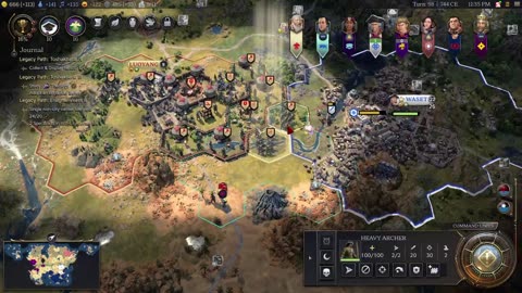 MARATHON, Exploration Age, Deity - Civilization 7!