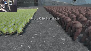 1,000 SpongeBob SquarePants VS 968 Tanks In An Ultimate Epic Battle Simulator 2 Skirmish