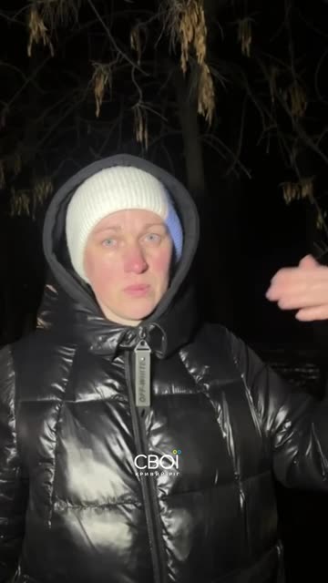 Protest Over Power Outages in Kryvyi Rih