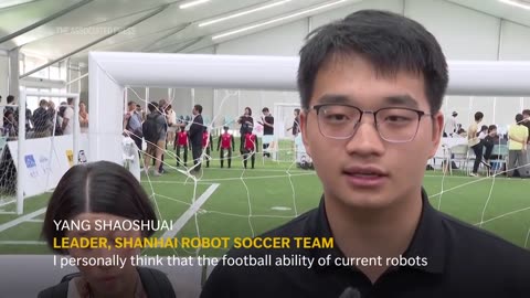 China hosts a sports tournament for AI robots