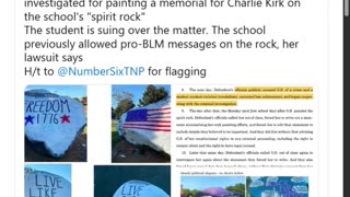 Charlotte High School Student Criminally Investigated for Charlie Kirk Memorial