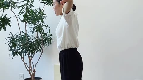 835.空間拉伸雙撐掌