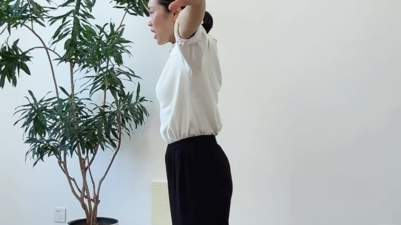 835.空間拉伸雙撐掌