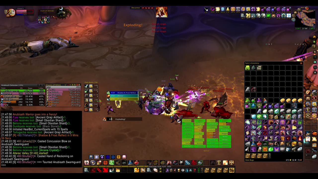 Turtle Wow - MM weekly AQ40 - 22 April - paladin POV