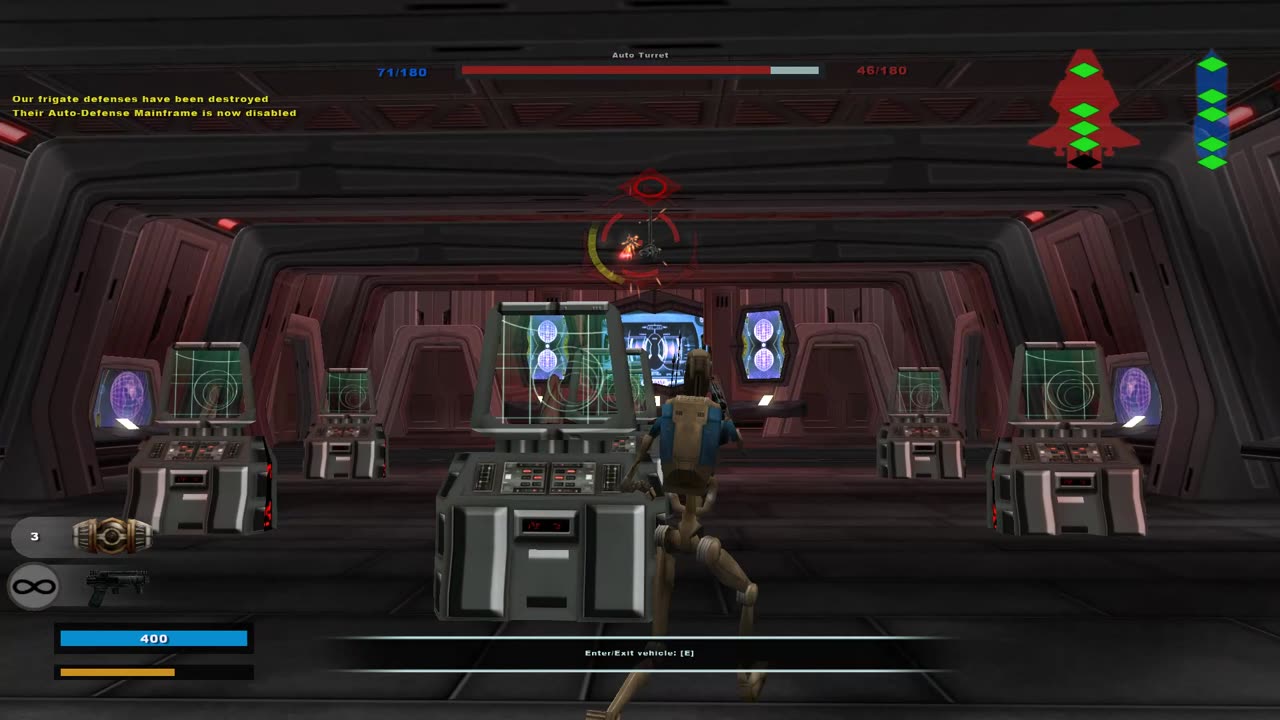 Star Wars Battlefront II 2005: Instant Action Space Assault - Space Kashyyyk CIS Gameplay