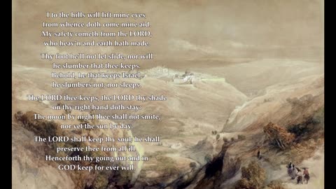 Psalm 121. Tune: French