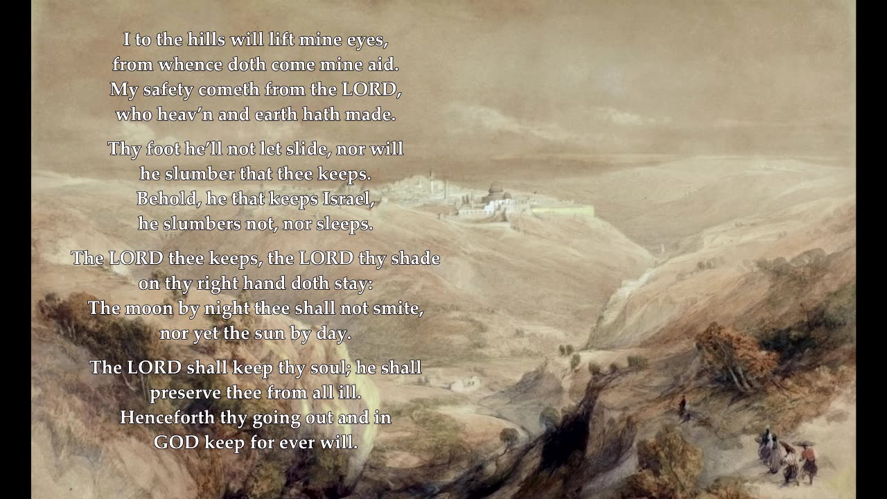 Psalm 121. Tune: French