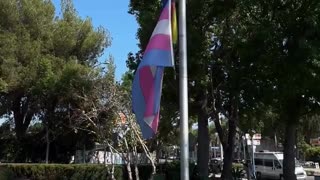 Trans & LGBTQ+ Flags Fly at Half-Staff After Charlie Kirk’s Death