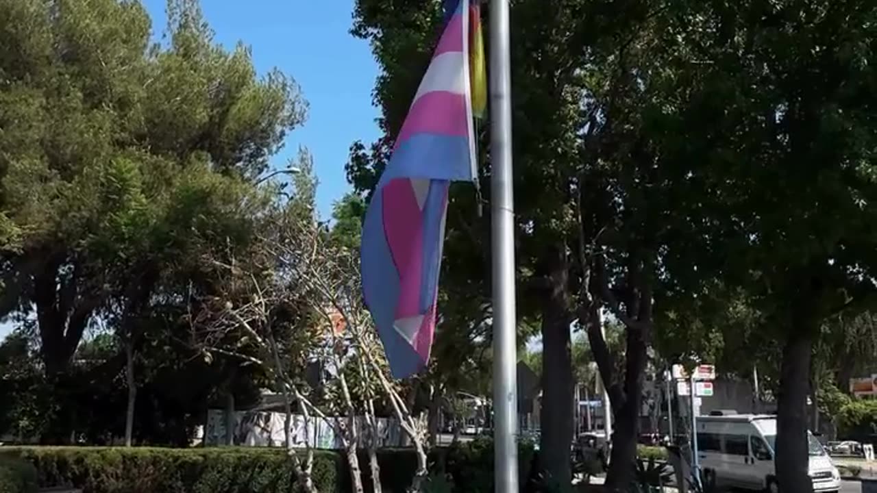 Trans & LGBTQ+ Flags Fly at Half-Staff After Charlie Kirk’s Death