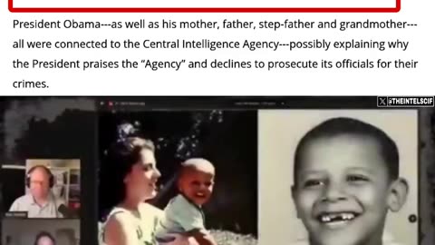 OBAMA & THE CIA CONNECTION. Obama's early days...