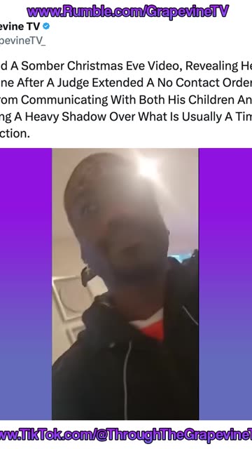 Ray J Spent Christmas Eve Alone After A Judge Extended A No Contact Order Barring Him From His Kids.