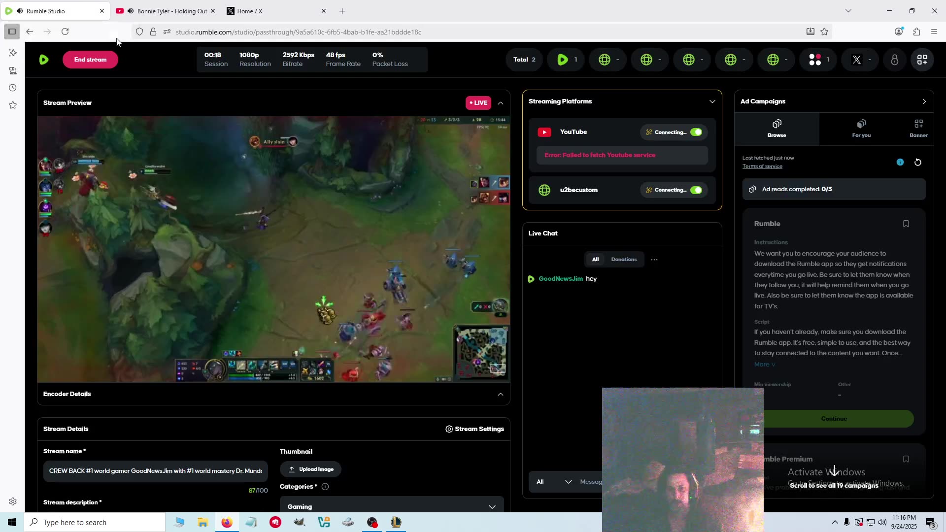 CREW BACK #1 world gamer GoodNewsJim with #1 world mastery Dr. Mundo #1 mastery Ekko #1
