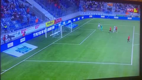 Lozana goal vs Vardar 2-0