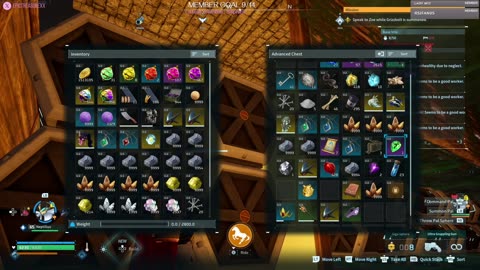 PALWORLD INVENTORY SORTING ASMR