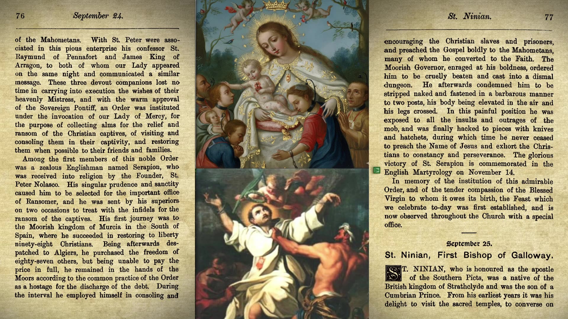 Our Lady of Mercy {September 24} 📖🎧