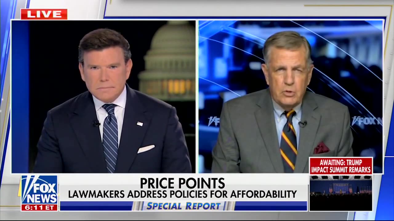 Brit Hume Advises Trump How To Handle Inflation Ahead Of Midterms