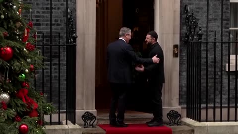 UK PM Starmer welcomes Zelenskiy, Macron and Merz in London