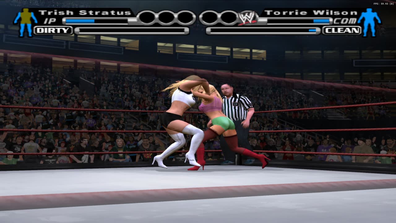 WWE SmackDown vs. RAW PS2 - Trish Stratus vs. Torrie Wilson