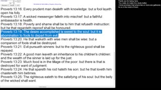 Proverbs 13