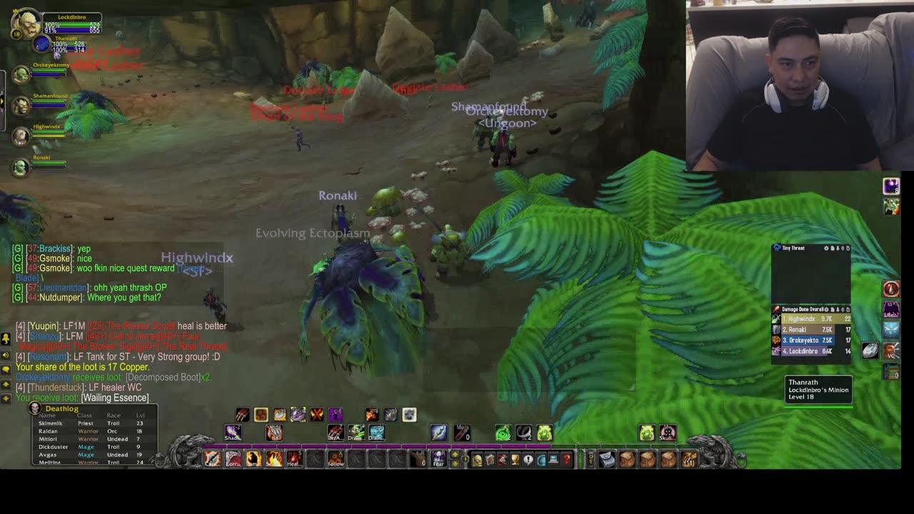 Wailing Caverns or Deadmines? WARLOCK HARDCORE WoW