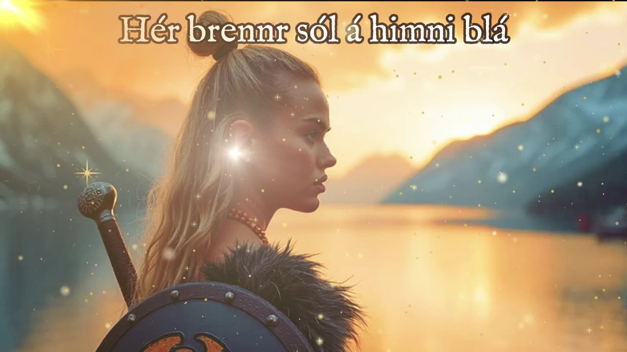 Blómvindr - Hér brennr sól á himni blá Viking