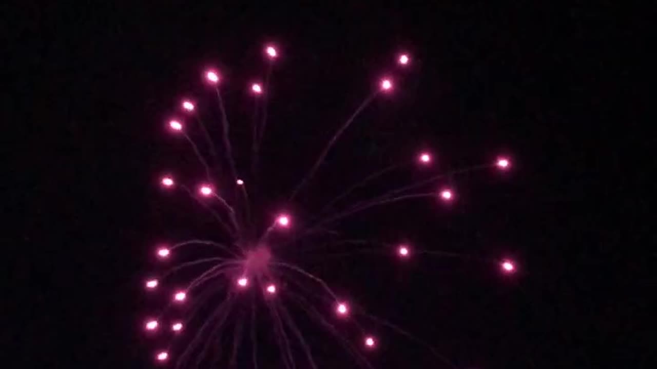 Violet stars on a 2.5 inch shell