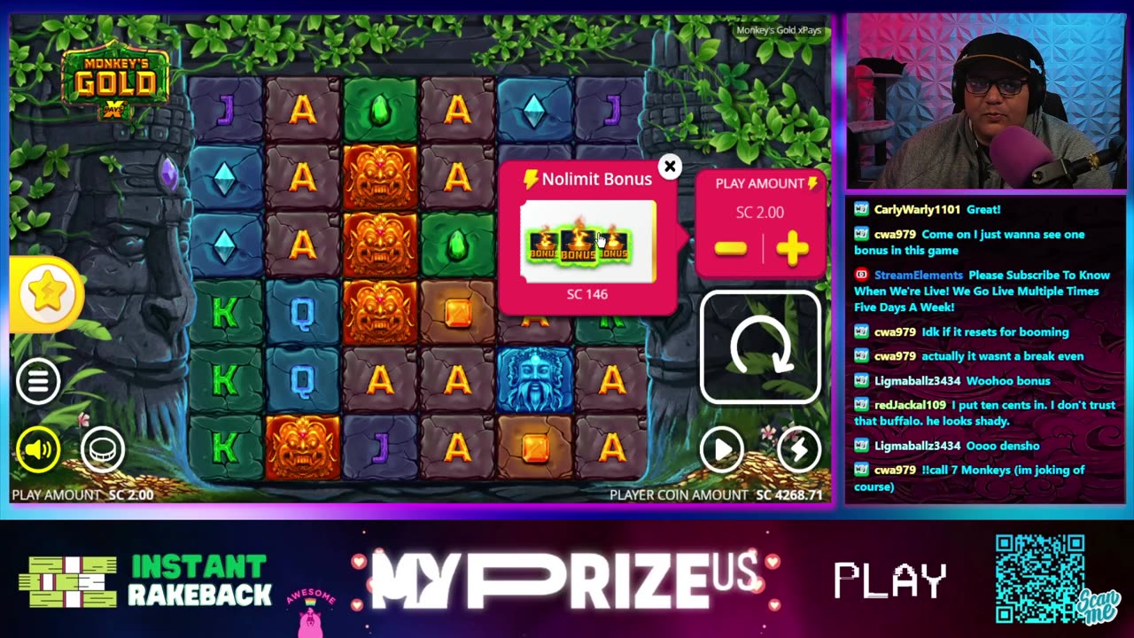 Live On Myprize! You Can Play Along!