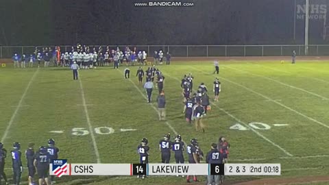 OCTOBER 18 2024 HIGH SCHOOL FOOTBALL: LAKEVIEW VS CAMBRIDGE SPRINGS PART 7