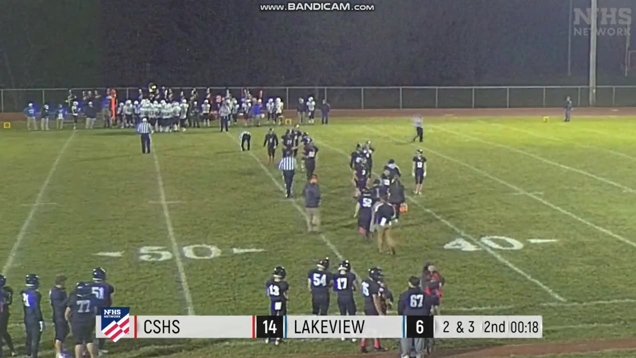 OCTOBER 18 2024 HIGH SCHOOL FOOTBALL: LAKEVIEW VS CAMBRIDGE SPRINGS PART 7