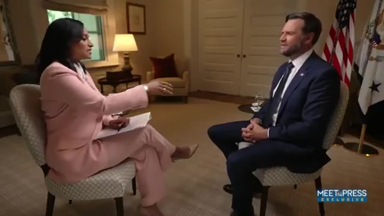 Vice President Vance’s Interview on Meet The Press [Full Interview]