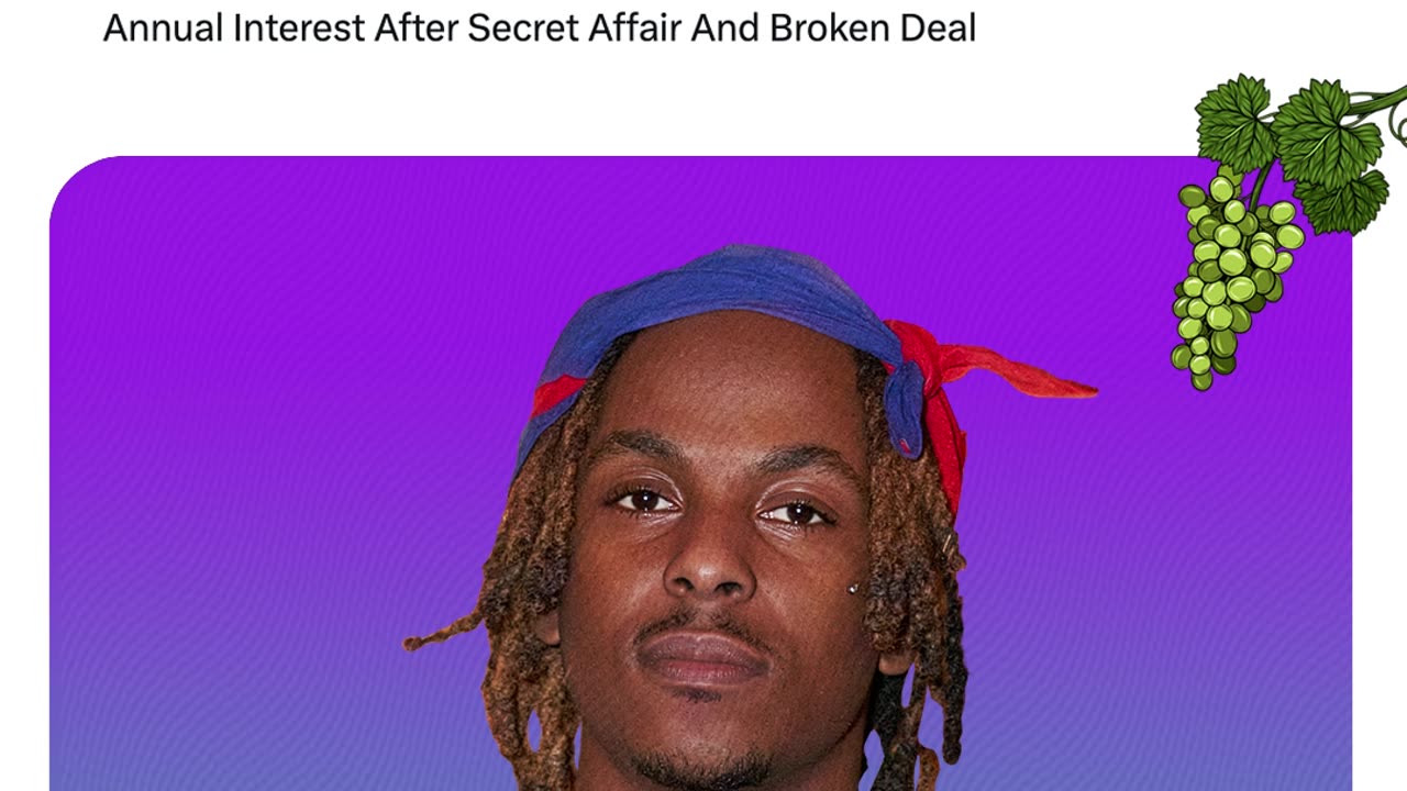 Rich The Kid Owes $45,840 Plus 9% Interest After Secret Affair And Broken Hush Money Deal