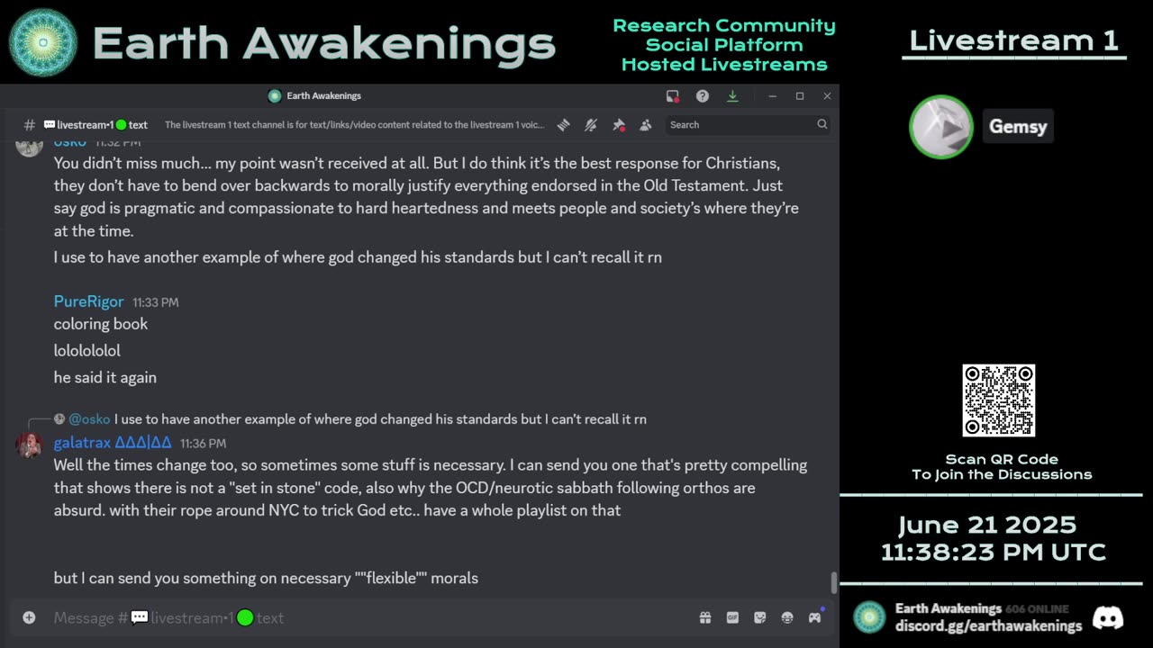 Earth Awakenings - Livestream 1 - #3245