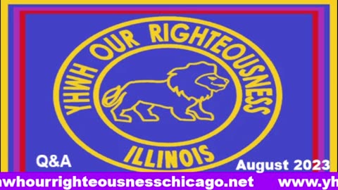 Sabbath with YHWH OUR RIGHTEOUSNESS Chicago [Saturday, June 21, 2025] 10:00 a.m. Central/11:00 a.m. Eastern (Jews are Edomites, descendants of Esau. Jews are not Yisraelites)