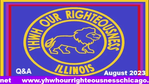 Sabbath with YHWH OUR RIGHTEOUSNESS Chicago [Saturday, June 21, 2025] 10:00 a.m. Central/11:00 a.m. Eastern (Jews are Edomites, descendants of Esau. Jews are not Yisraelites)