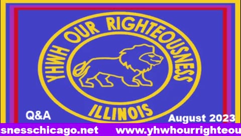 Sabbath with YHWH OUR RIGHTEOUSNESS Chicago [Saturday, June 21, 2025] 10:00 a.m. Central/11:00 a.m. Eastern (Jews are Edomites, descendants of Esau. Jews are not Yisraelites)