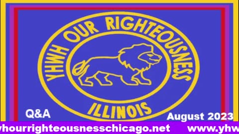 Sabbath with YHWH OUR RIGHTEOUSNESS Chicago [Saturday, June 21, 2025] 10:00 a.m. Central/11:00 a.m. Eastern (Jews are Edomites, descendants of Esau. Jews are not Yisraelites)