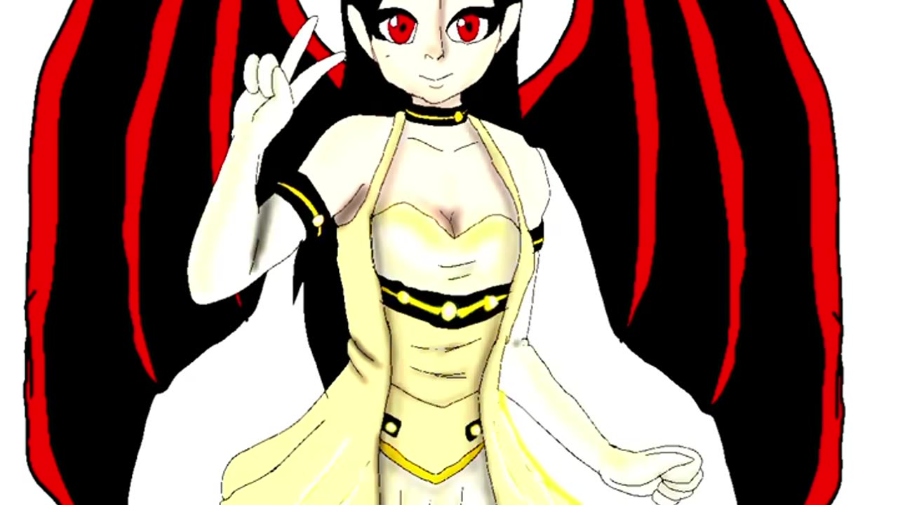 Oc speedpaint nuclear the vampire princess