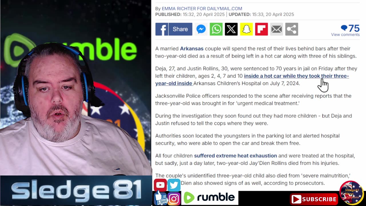 Arkansas parents left their 2 year old in a sweltering car