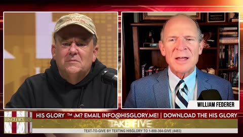 Pastor Dave w/ William Federer: The Pope, Prophecy & Power | Take FiVe! - 5/6/25
