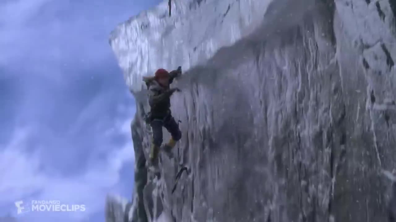 Avalanche Scene | Bill Paxton | Vertical Limit #snowfall #