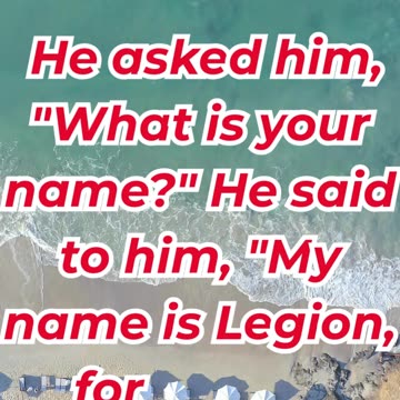 “Jesus Commands the Unclean Spirit” mark 5:8,9.#shortvideo #shorts #youtubeshorts #ytshorts #reels