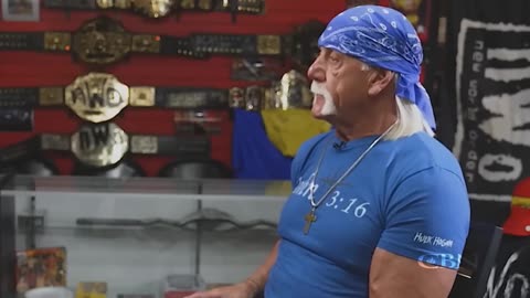 The Rock Almighty. Heavenly Hulk Hogan?
