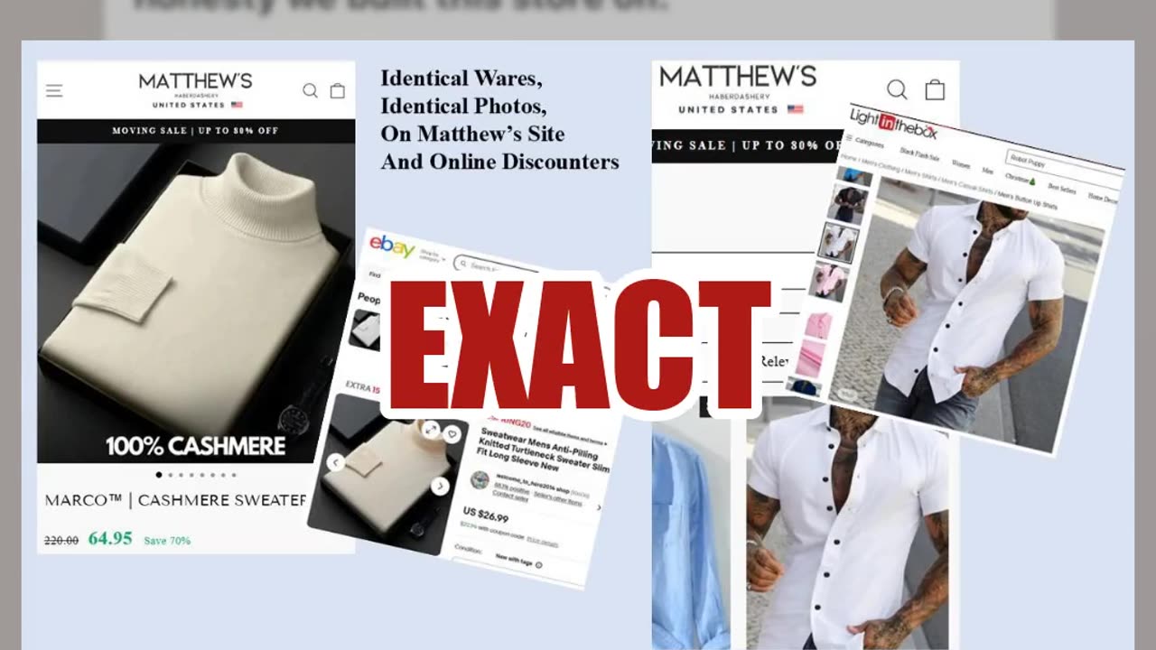 Fact Check: NO Record 'Matthew's Haberdashery' Seattle Clothing Store Ever Existed -- Deceptive Ad